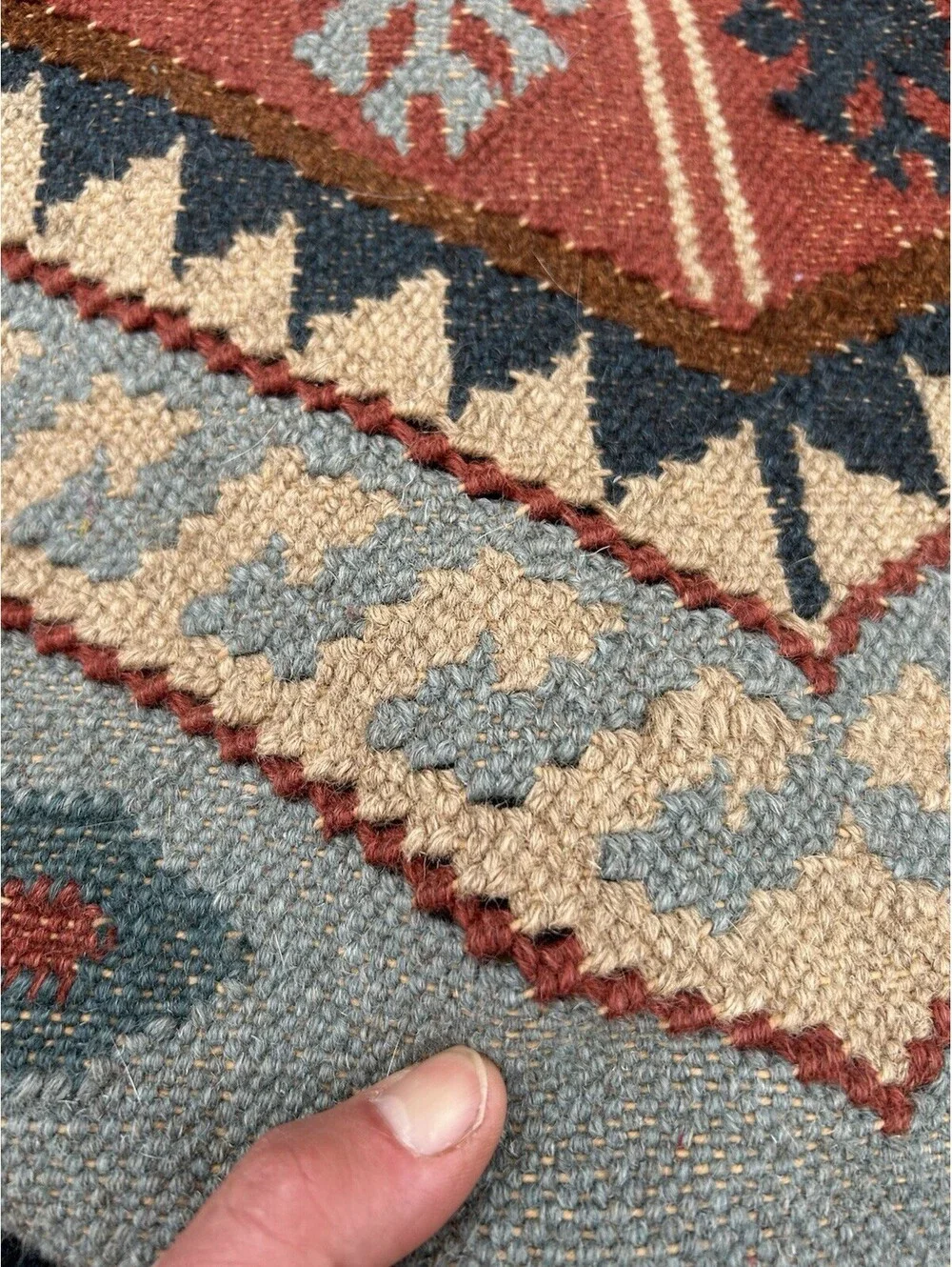 Vintage Hand Woven Turkish Carpet 120